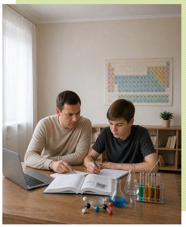 Репетитор по химии 8 класс в Североморске по цене от 1284 р. | Репетитор-Свм